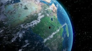 Падение метеорита на землю. Видео завораживает