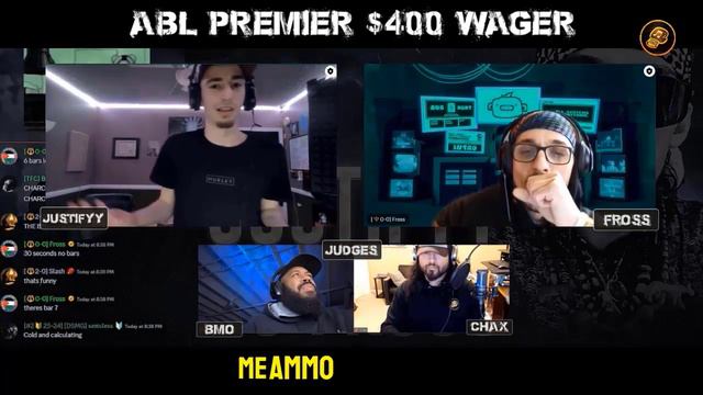 JUSTIFYY vs FROSS | IBL - $400 Wager | #RapBattle (Full Battle) смотреть онлайн