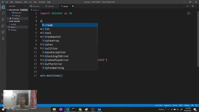 Covid Tracker using Python | Open Source Initiative смотреть онлайн