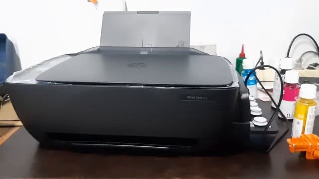 Unboxing dan setup printer multifungsi all in one hp ink tank 315 смотреть онлайн