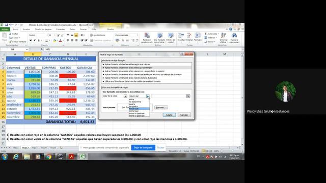 1er Encuentro MMEA 21-53 Formatos Condicionales en MS Excel. смотреть онлайн