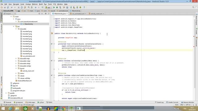 Learn to create frame animation with XML in Android смотреть онлайн