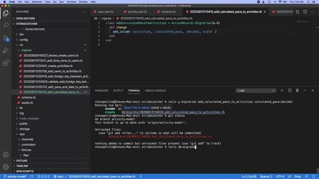 Change an Existing Column on Activity Model смотреть онлайн