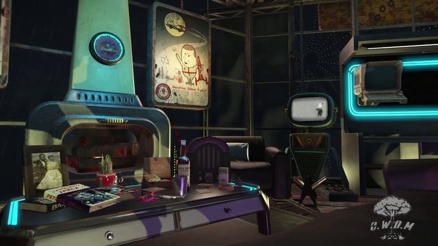 Neon Nights and Thunderstorms: Fallout 4 Ambience смотреть онлайн