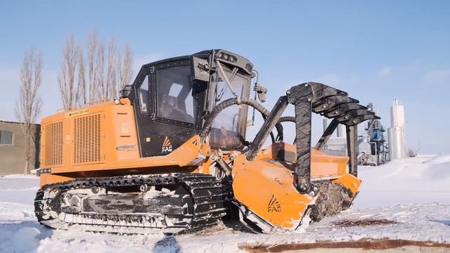 Обзор | Мульчер самоходный FAE PT 300 | Гусеничный мульчер FAE Prime Pride