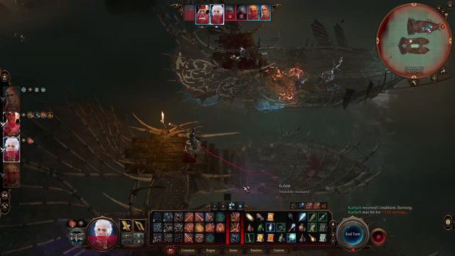 Baldur's Gate 3: Sailing in the Darkness and Duergar Boat Fight смотреть онлайн