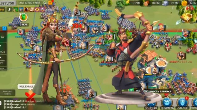 Кем играть 1 КВК в Rise of Kingdoms?| Гайд на командиров смотреть онлайн