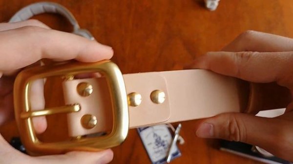 Ремень Sauce Zhan. Итальянская кожа + Китайское производство. Что получилось?