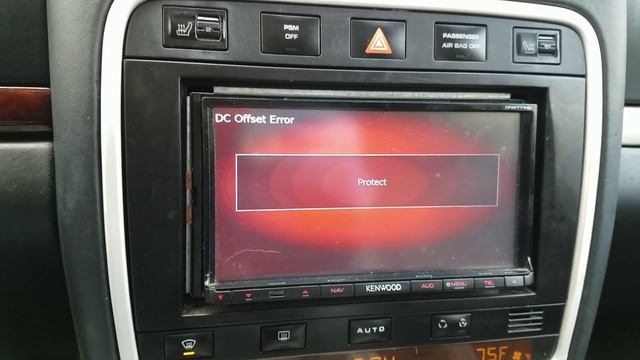 Kenwood Stereo DC offset error protect quick repair смотреть онлайн