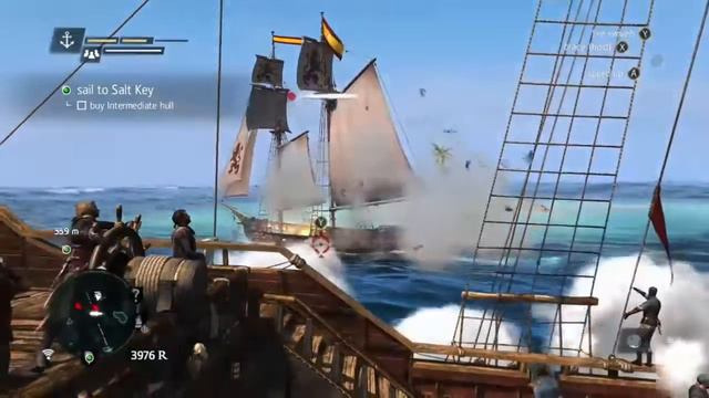 Assassin's Creed IV Black Flag Xbox One Walkthrough Part 5: No Commentary смотреть онлайн