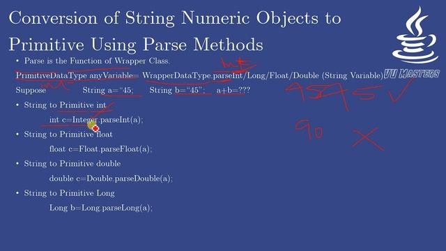 String to Primitive Conversion Using Parsing Technique |Java|Lecture 36|Urdu|Hindi смотреть онлайн