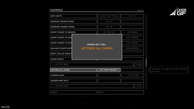 Elite:Dangerous - настройка управления, часть 2.