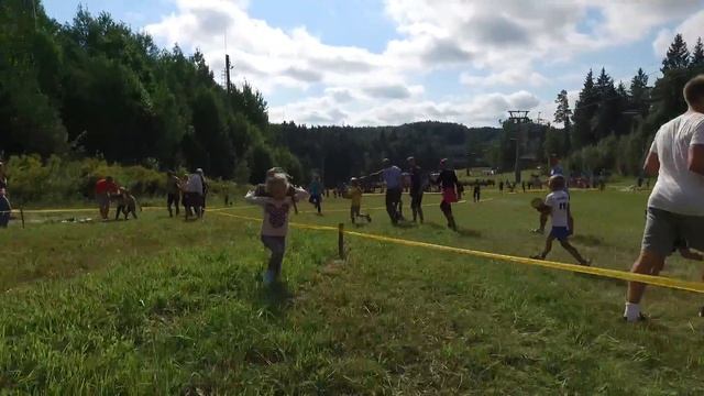 Bison Race 12.08.2018 | Детский забег 4-6 лет | 2-е место у Полины смотреть онлайн