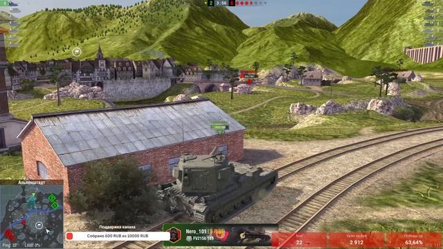 Боремся с ОТКРУТКОЙ и Не БОМБИМ в Рандоме! World of Tanks Blitz/Wot Blitz смотреть онлайн