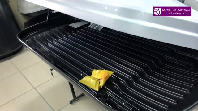 Автобокс на крышу Магнум 186 см серый матовый смотреть онлайн