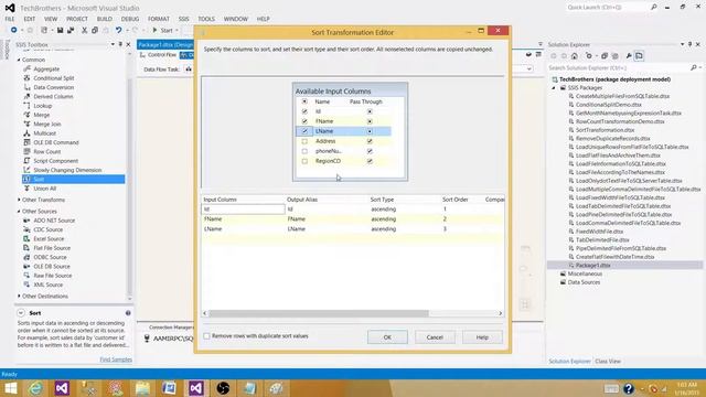 SSIS Tutorial Part 75- How to use Merge Transformation in SSIS Package смотреть онлайн