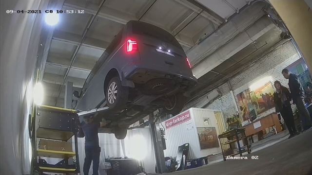 Установка защиты на Volkswagen Caravelle T6.1 2020 год. MOTODOR, арт 72702, 72704, 72706 смотреть онлайн