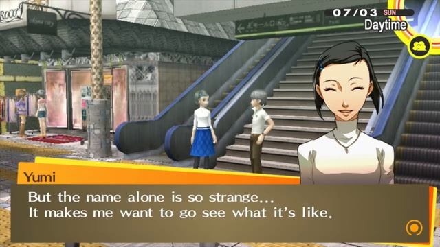 Persona 4 Golden: Yumi Invite Coffee Date смотреть онлайн