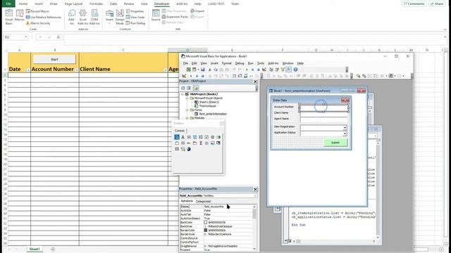 Excel VBA - Create Records смотреть онлайн