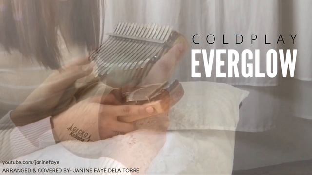 EVERGLOW (Coldplay) | Kalimba Cover with Kalimba Tabs | Janine Faye смотреть онлайн