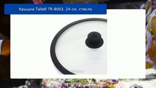 Крышка TalleR TR-8003, 24 см, стекло смотреть онлайн