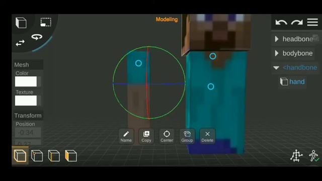 Minecraft Steve Model Rig - Prisma 3d смотреть онлайн