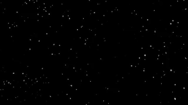 Футаж Падающие маленькие снежинки смотреть онлайн