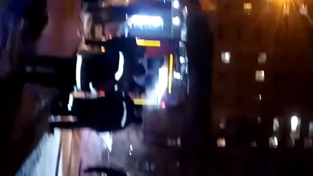 Пожар в Балаково в "клопятнике" 16 02 2021 - 2 смотреть онлайн