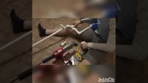 Как сделать пневматическую винтовку из ПВХ труб