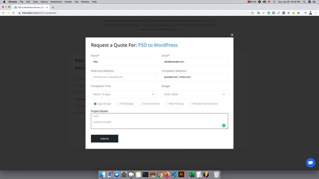 PSD to WordPress Service | Convert Sketch/XD/PSD to Responsive WordPress theme смотреть онлайн