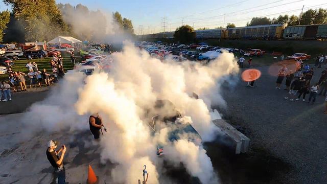 (#267) 9-8-23 Chevy Chevelle Burnout 1 - Camera Time Lapse смотреть онлайн