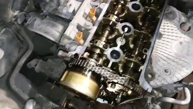 Toyota BB K3VE замена ГРМ смотреть онлайн