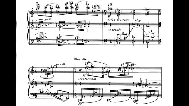 Nikolai Roslavets - Two Compositions for Piano (1915) [Score-Video] смотреть онлайн