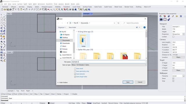 Rhino How To Export Viewport Tutorial смотреть онлайн