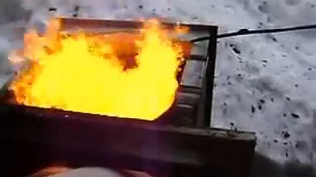 Homemade waste oil burner. смотреть онлайн