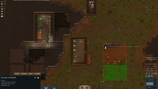 Mustard Games Lets Play Rimworld Alpha 7 Episode 5 Meet Tosser смотреть онлайн