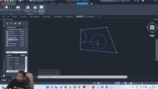 How to use External Reference, OLE Object, Hyperlink, Isometric Snap & Isocircle in AutoCAD | смотреть онлайн