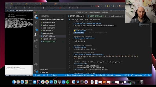 How to run Minikube on EC2 AWS смотреть онлайн