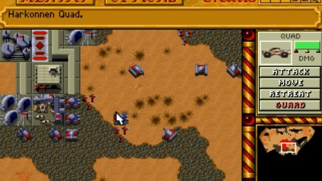 Dune II: The Building of a Dynasty (Harkonnen: Mission 4) (Westwood) (MS-DOS) [1992] [PC Longplay] смотреть онлайн