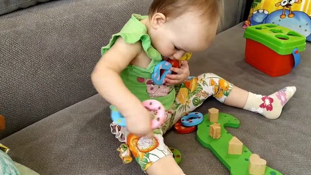 5 игр с малышом 1-2 года👶/учим цвет, формы смотреть онлайн