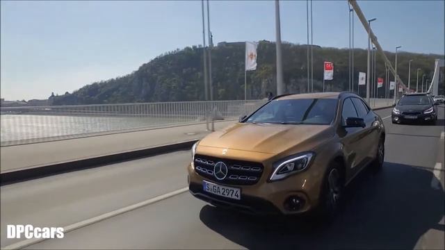 2017 Mercedes GLA 220d In Canyon Beige Drive, Interior смотреть онлайн
