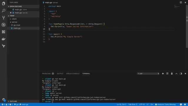 Securing Your Go REST APIs with JSON Web Tokens(JWTS) смотреть онлайн