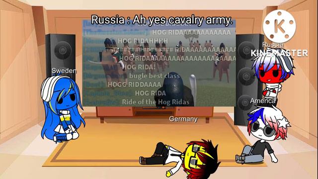 Countryhuman React To Roblox Blood & Iron: The Roblox Napoleonic War Experience ( Gacha Club )