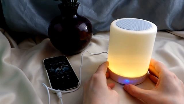 At Home Spa: ZHOPPY 2-in-1 Night Light and Bluetooth Speaker смотреть онлайн