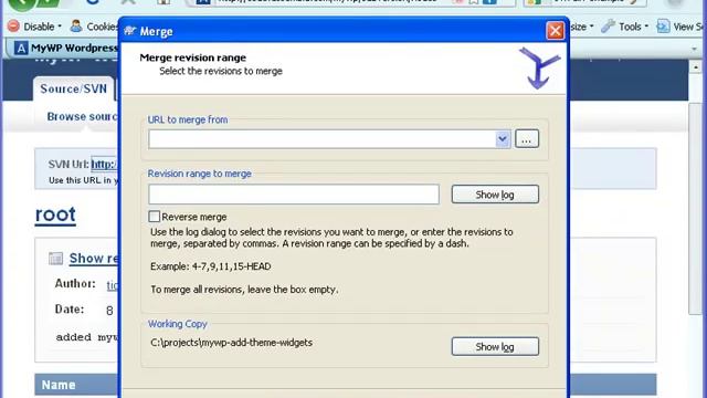 Subversion Branch Merge Tutorial смотреть онлайн