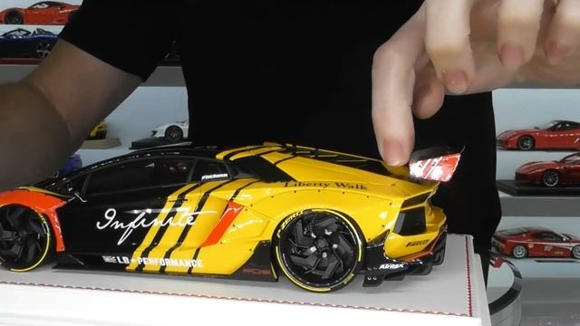 1/18 Liberty Walk 'INFINITE' Aventador 2.0 by Davis & Giovanni Models - Full Review смотреть онлайн