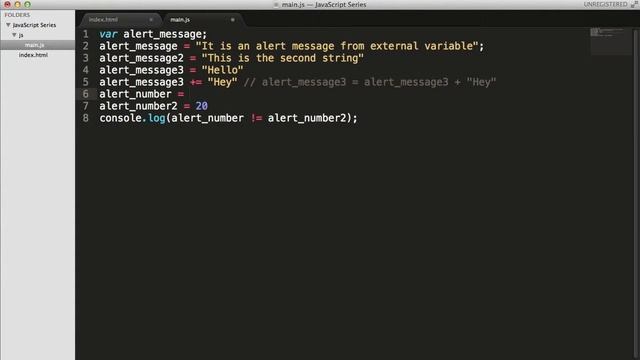 Comparison Operators смотреть онлайн