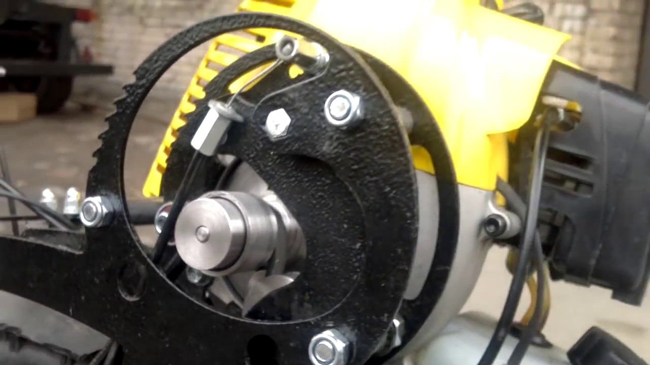 Мотовелосипед Комета с АКПП на две скорости смотреть онлайн