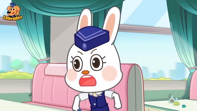 Безопасность в поезде Новый эпизод для детей Образовательный мультик Шериф Лабрадор смотреть онлайн