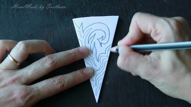 Снежинка из бумаги Как вырезать снежинки Схема Snowflakes from paper Schneeflocke aus Papier смотреть онлайн